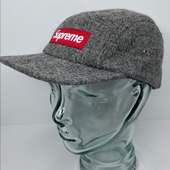 SUPREME Camp Cap Harris Tweed - Picture 3 of 8